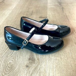 Girls high heel dress or dance shoes